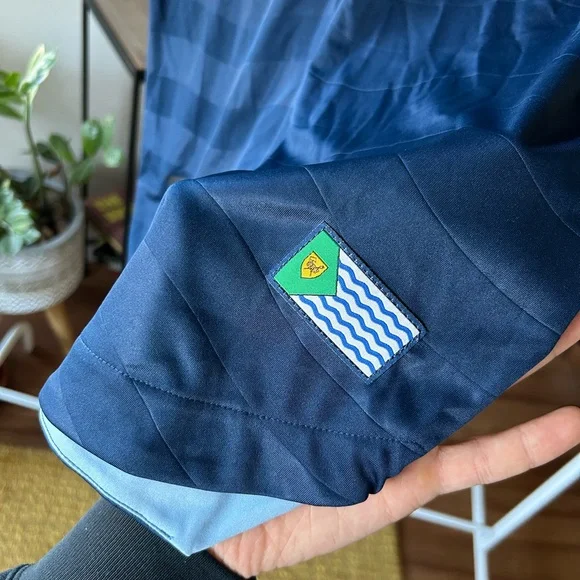 Adidas Vancouver Whitecaps #20 Avery Navy and Light Blue Soccer Jersey - Picture 5 of 9